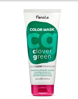 Masque colorant nourrissant vert trèfle