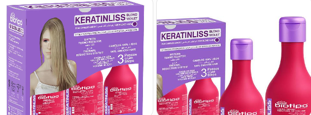 KERATINLISS BLOND Kit complet