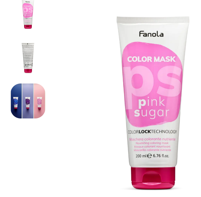 Masque colorant nourrissant au sucre rose – Image 2