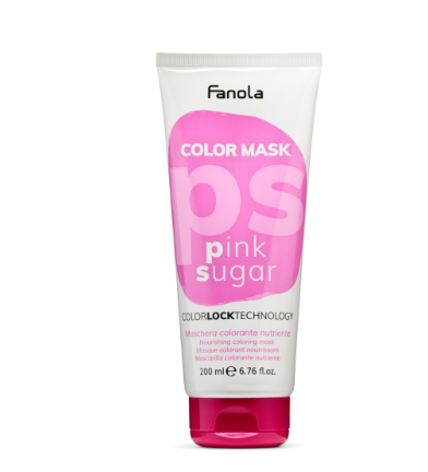 Masque colorant nourrissant au sucre rose